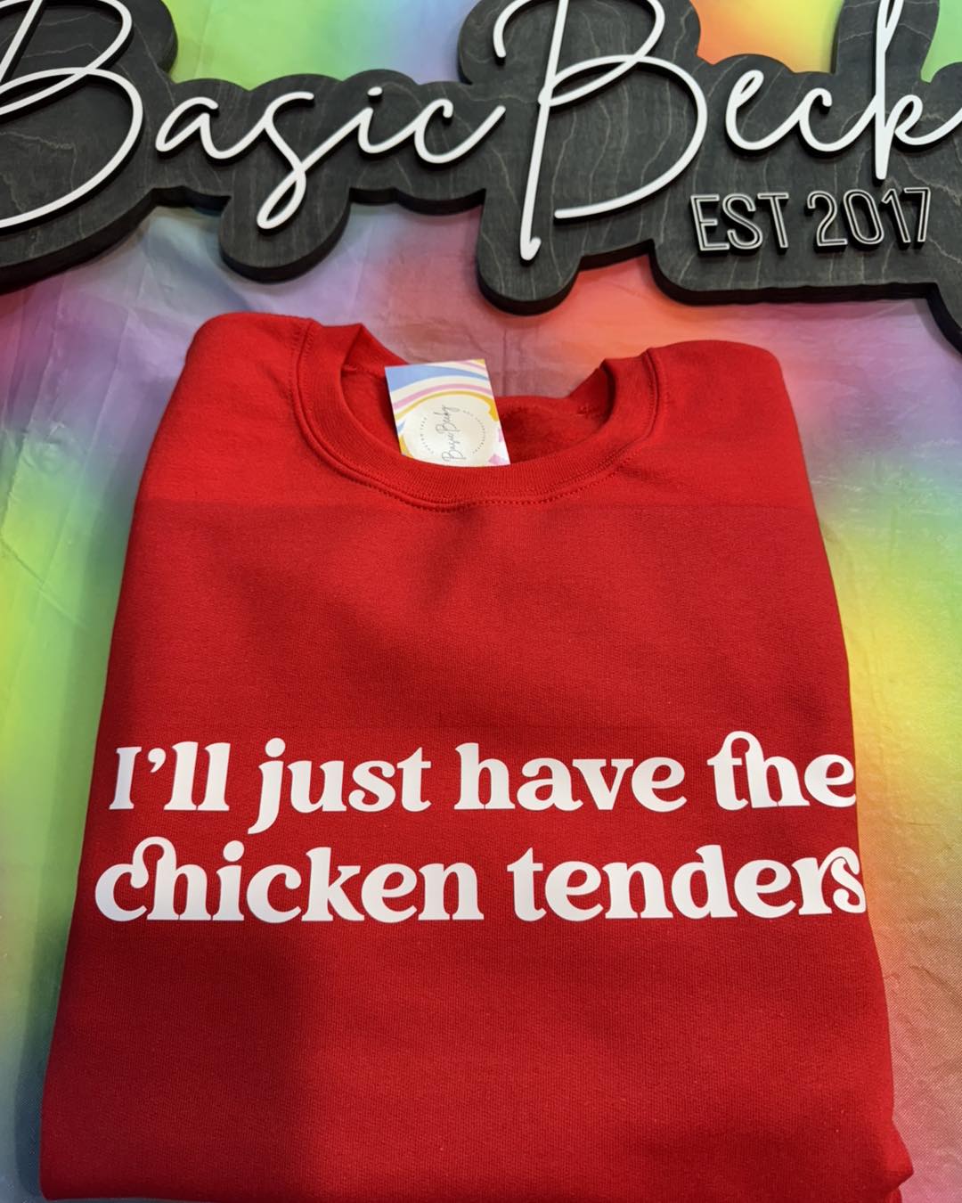 I'LL JUST HAVE THE CHICKEN TENDERS