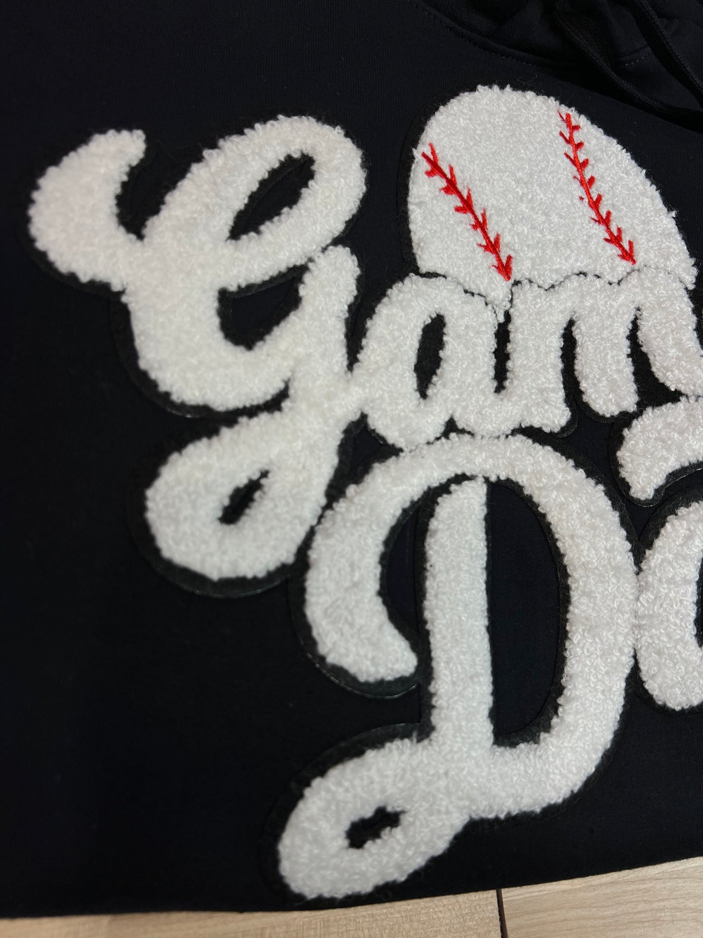 GAME DAY PATCH WITH BASEBALL