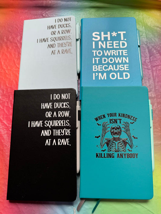 MADE TO ORDER NOTEBOOK WITH PEN