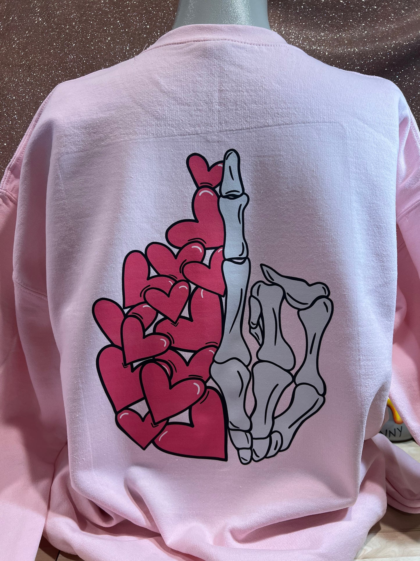 HEARTS AND BONES MIDDLE FINGER