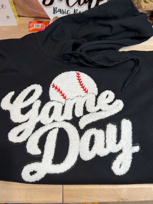 GAME DAY PATCH WITH BASEBALL