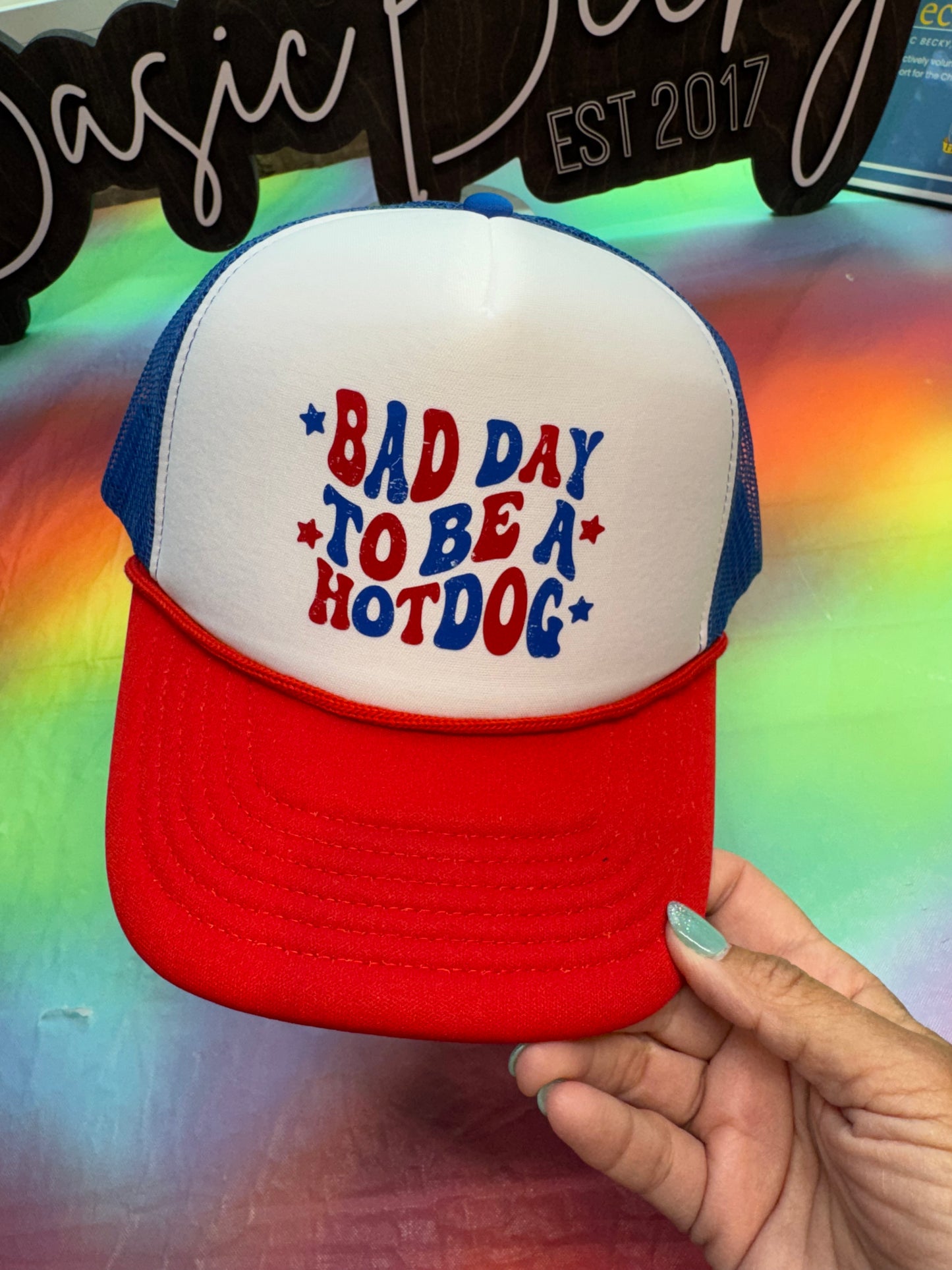 BAD DAY TO BE A HOT DOG HAT