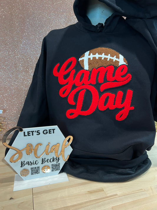 GAME DAY PATCH WITH FOOTBALL