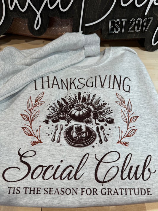 THANKSGIVING SOCIAL CLUB