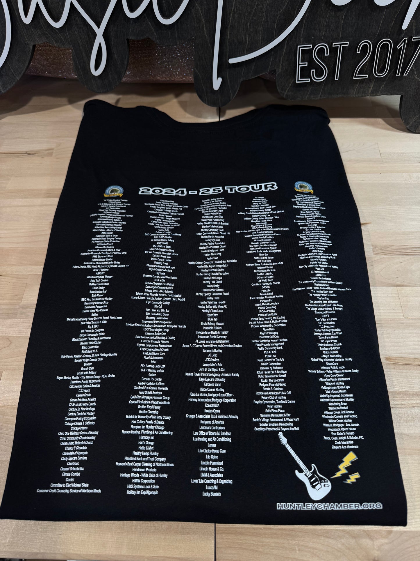 THE HUNTLEY AREA CHAMBER ROCKS EXCLUSIVE DESIGN