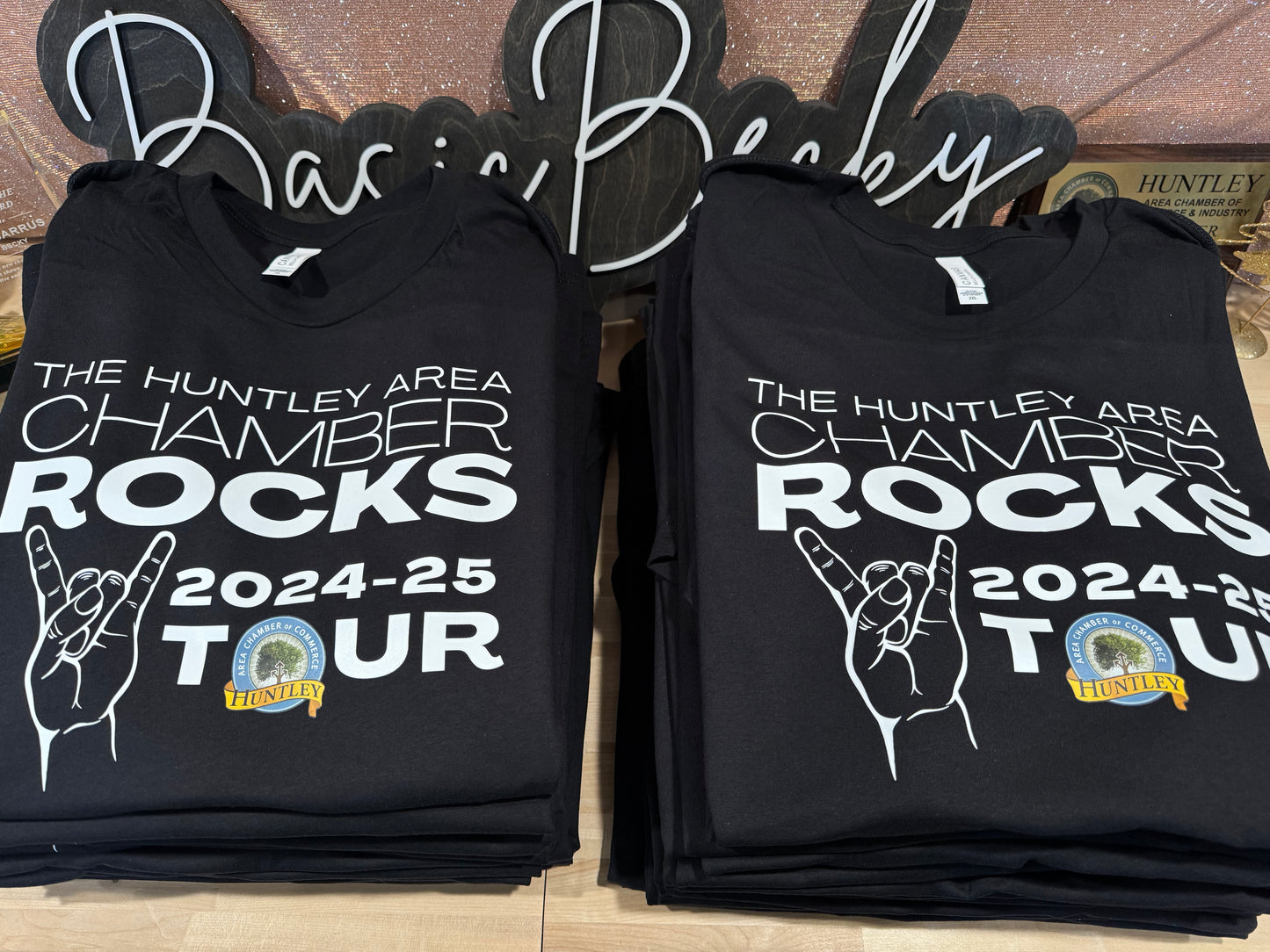 THE HUNTLEY AREA CHAMBER ROCKS EXCLUSIVE DESIGN
