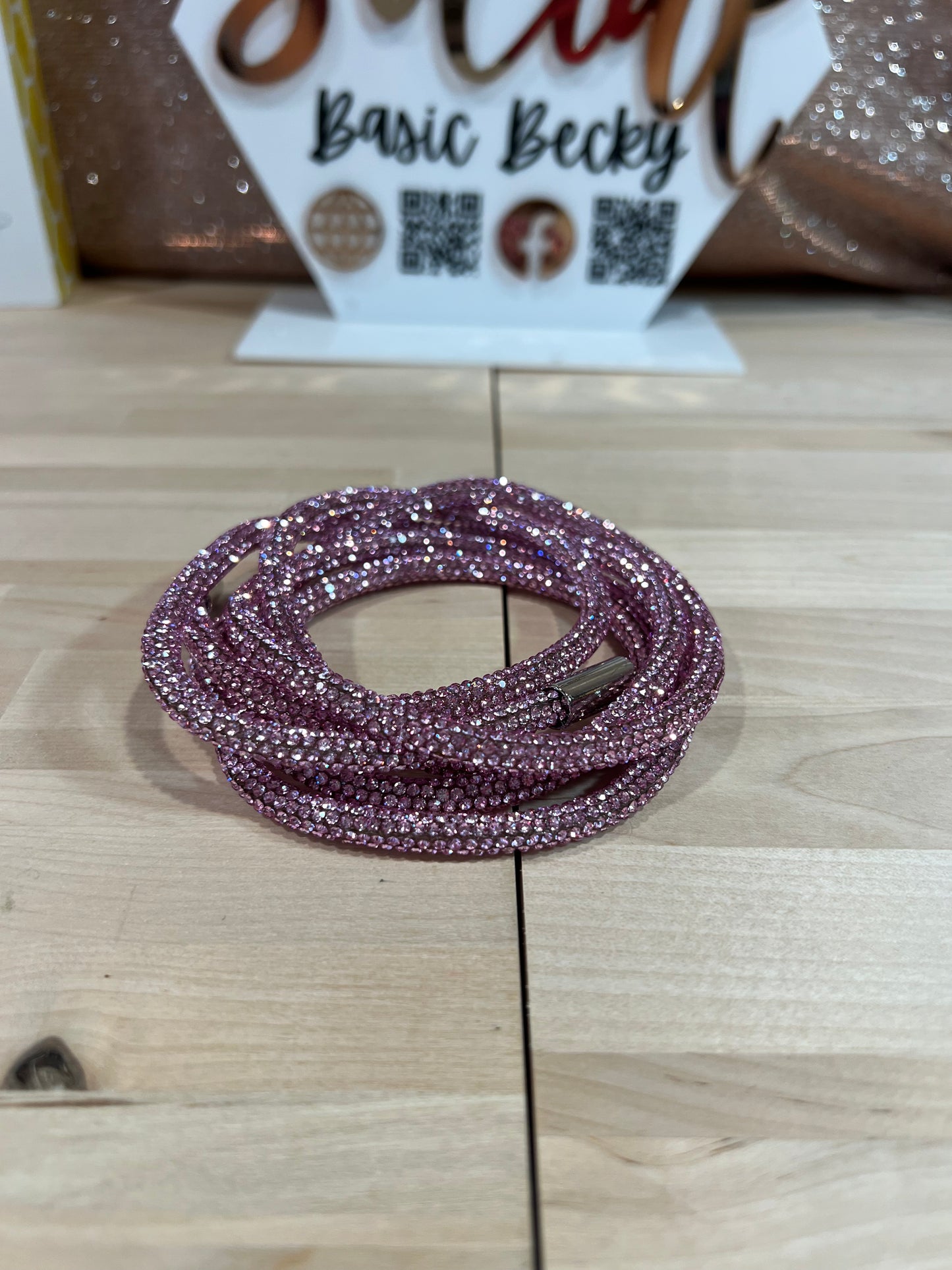 RHINESTONE HOODIE STRING