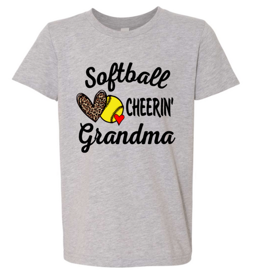 SOFTBALL CHEERIN (CUSTOMIZE BOTTOM LINE)
