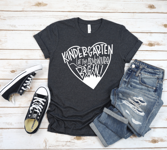 KINDERGARTEN LET THE ADVENTURE BEGIN