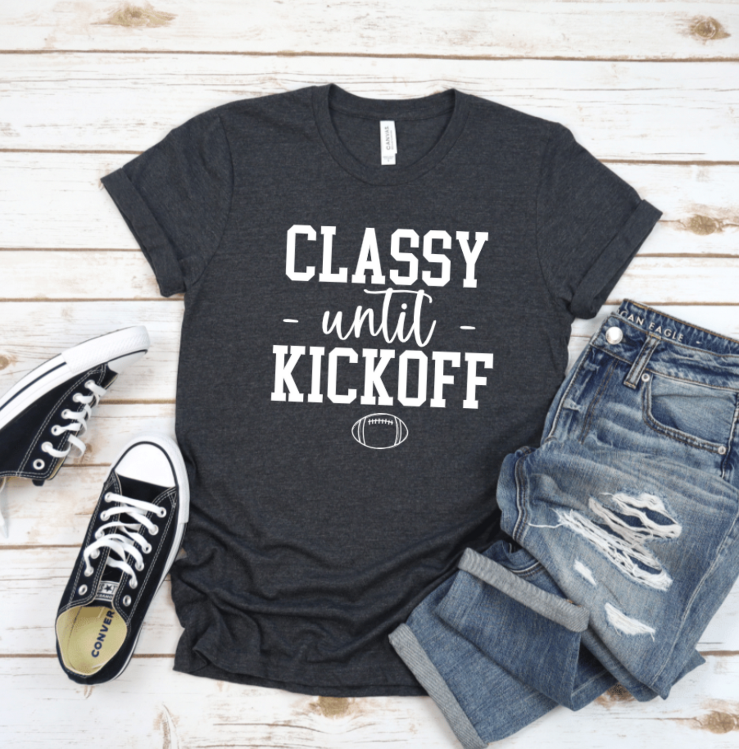 CLASSY UNTIL KICKOFF