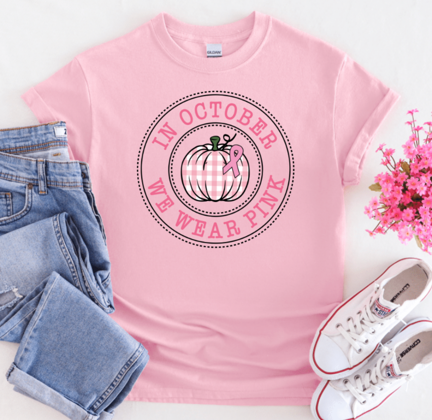 IN OCTOBER WE WEAR PINK