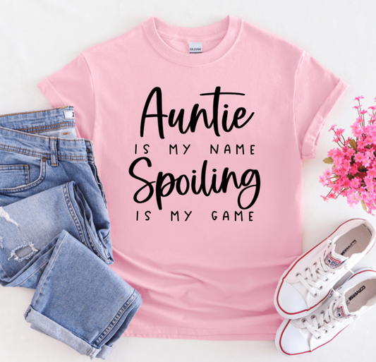 AUNTIE IS MY NAME SPOILING IS MY GAME