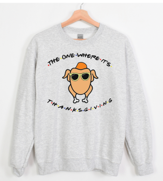 THE ONE WHERE IT'S THANKSGIVING