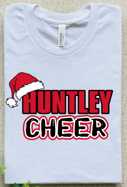 HUNTLEY CHEER SANTA HAT DESIGN