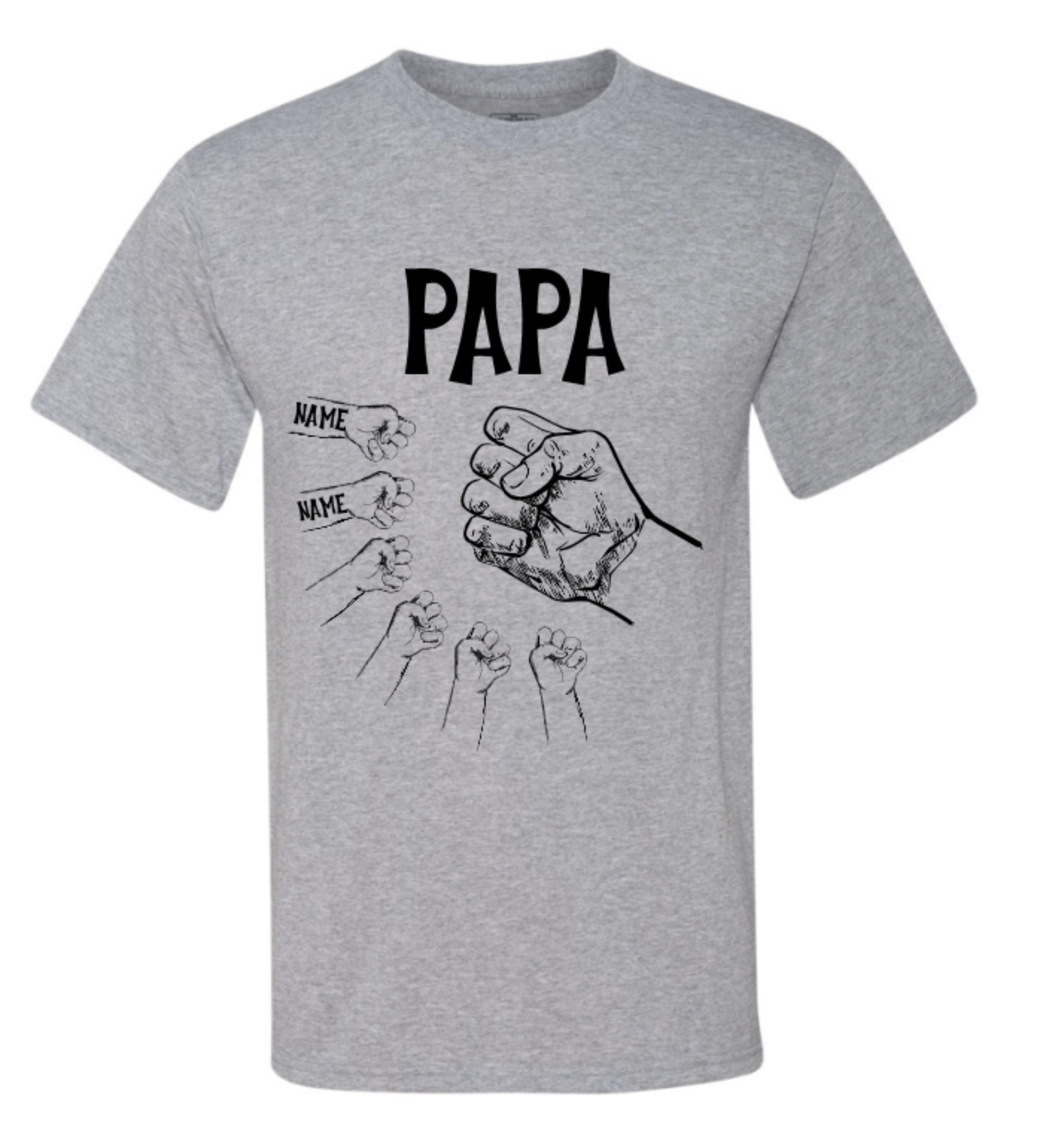 CUSTOM FIST BUMP WITH NAMES