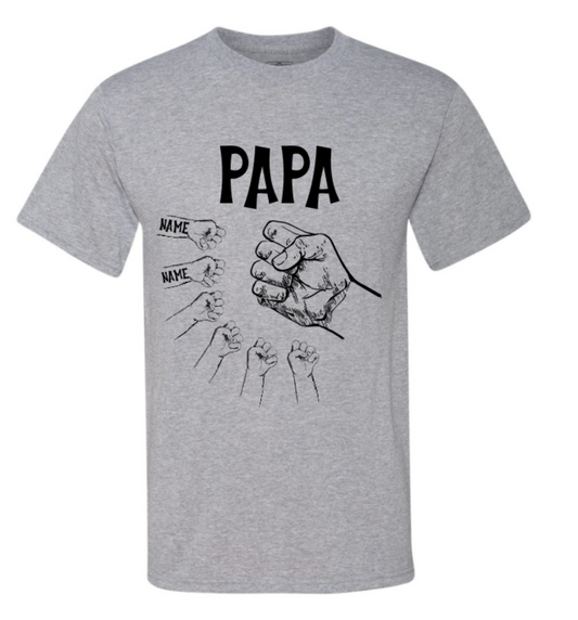 CUSTOM FIST BUMP WITH NAMES