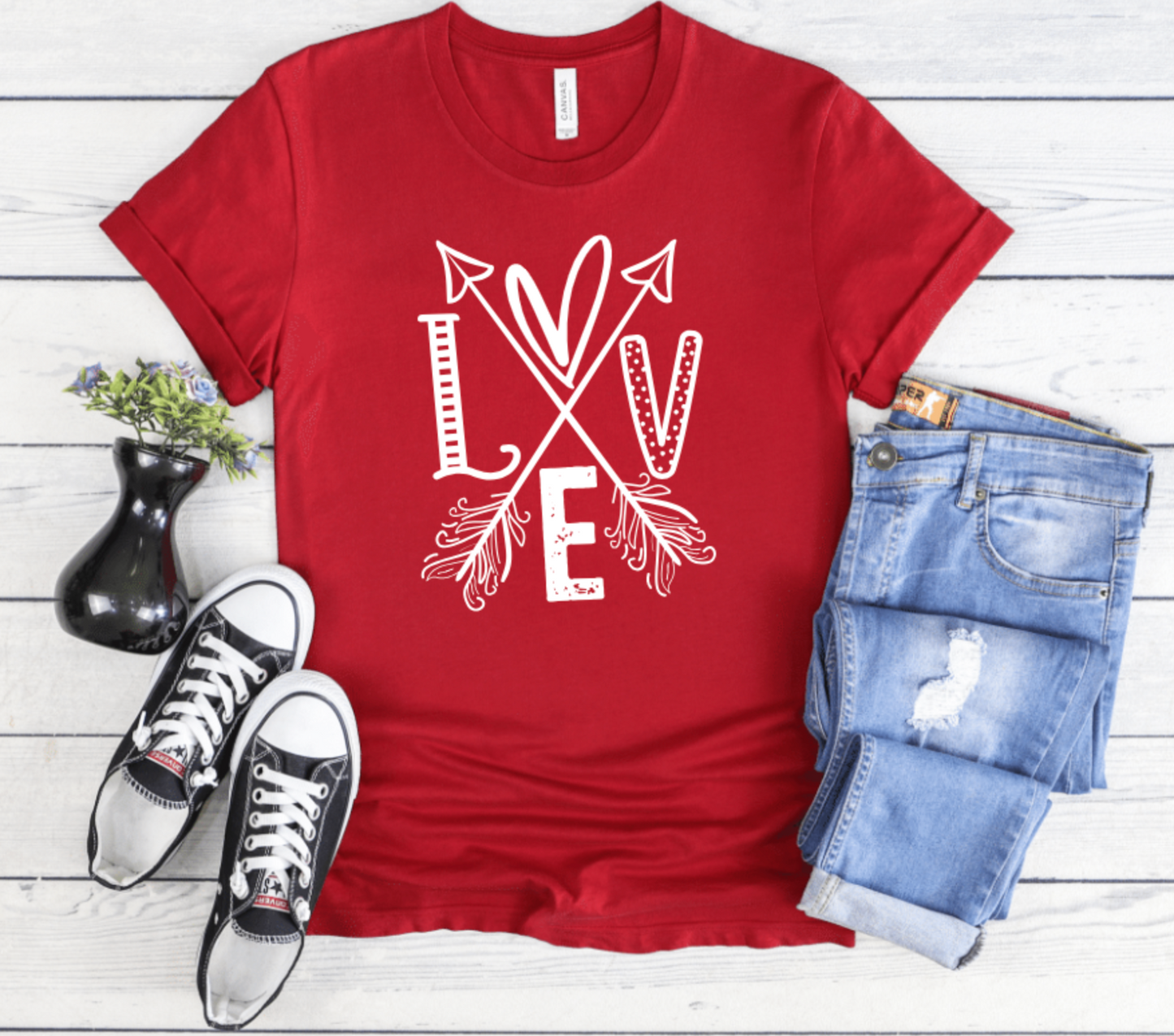 LOVE ARROW DESIGN VALENTINES DAY