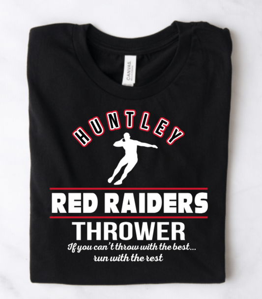 HUNTLEY RED RAIDERS THROWER (SASSY VERSION)