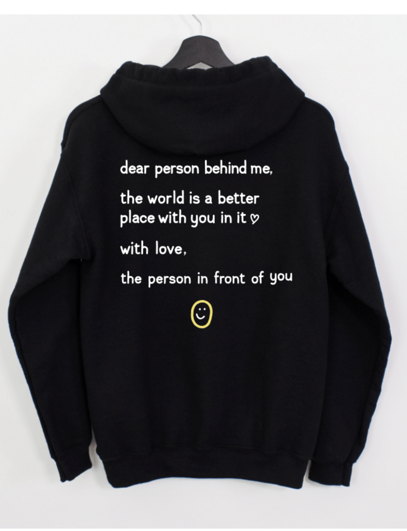 DEAR PERSON BEHIND ME W/ SMILEY FACE