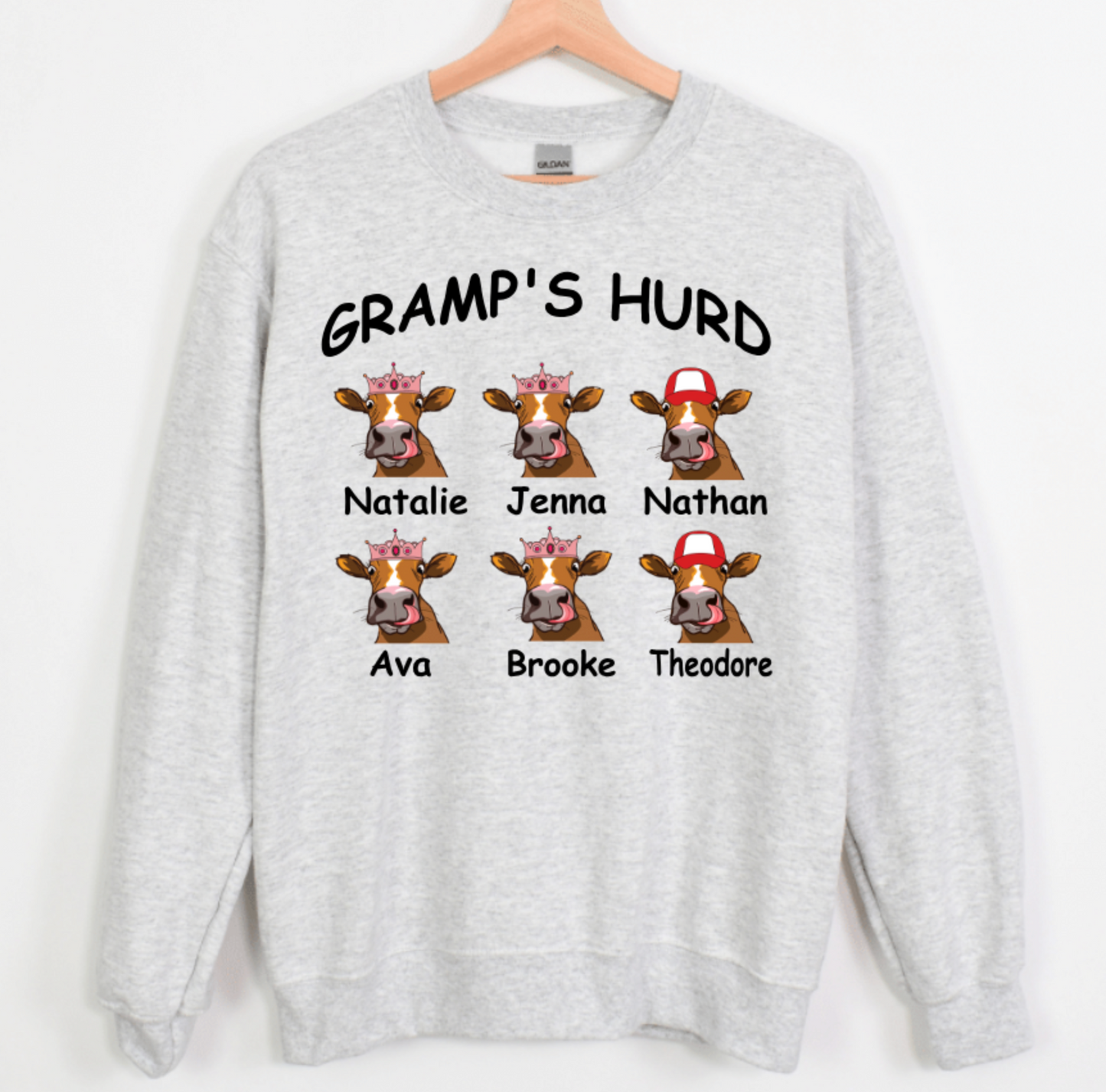 CUSTOM COWS WITH NAMES