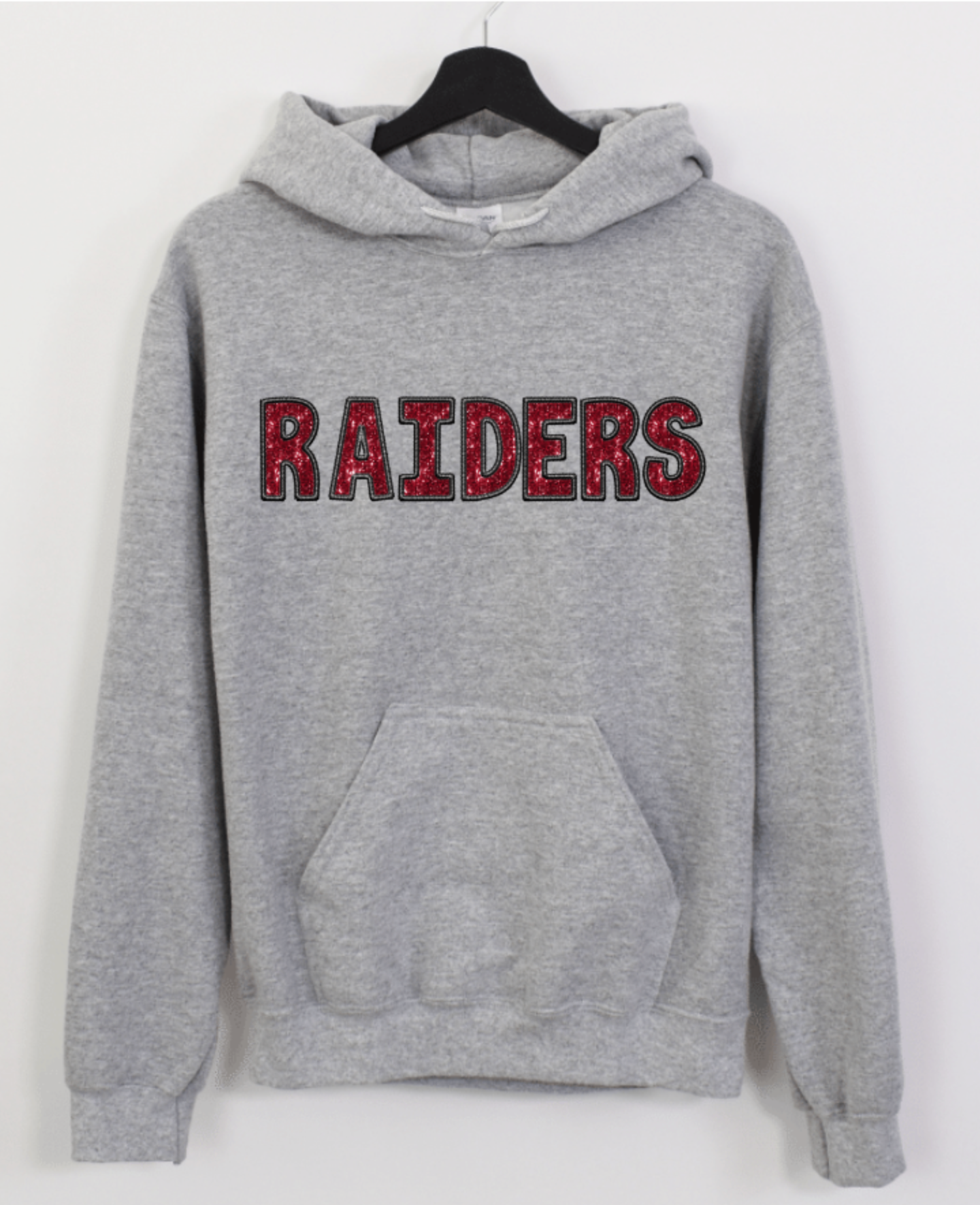 RAIDERS FAUX SEQUIN EFFECT