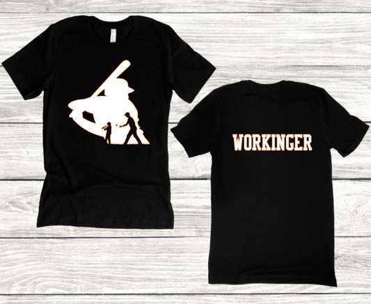 DAD SON BASEBALL DESIGN (CHANGE COLOR OUTLINE)