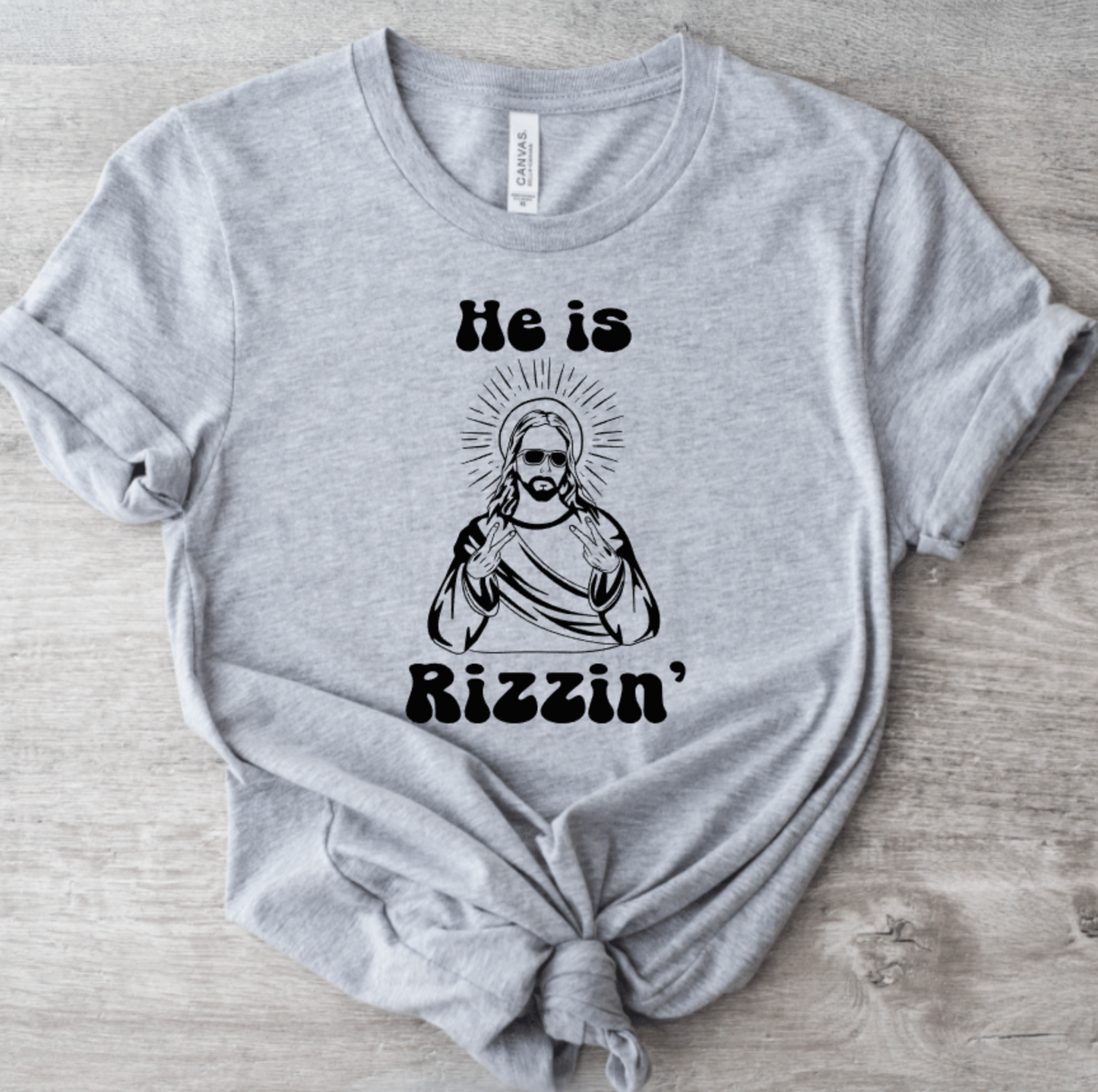 HE IS RIZZIN