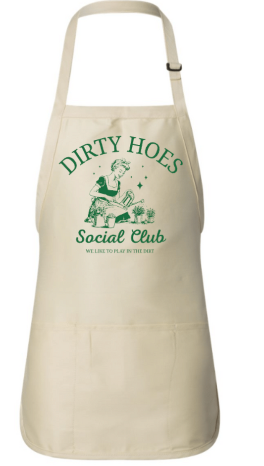 DIRTY HOES SOCIAL CLUB APRON