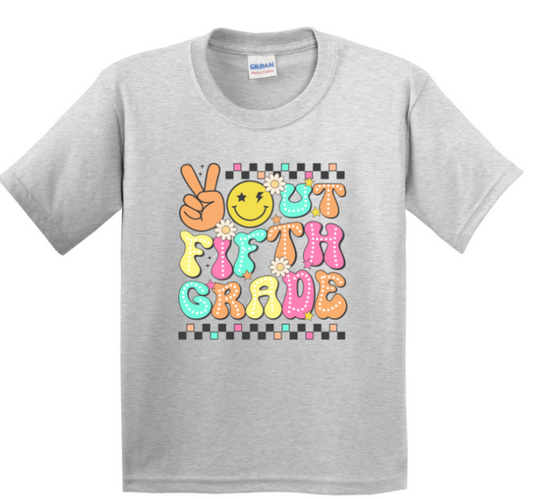 PEACE OUT FIFTH GRADE