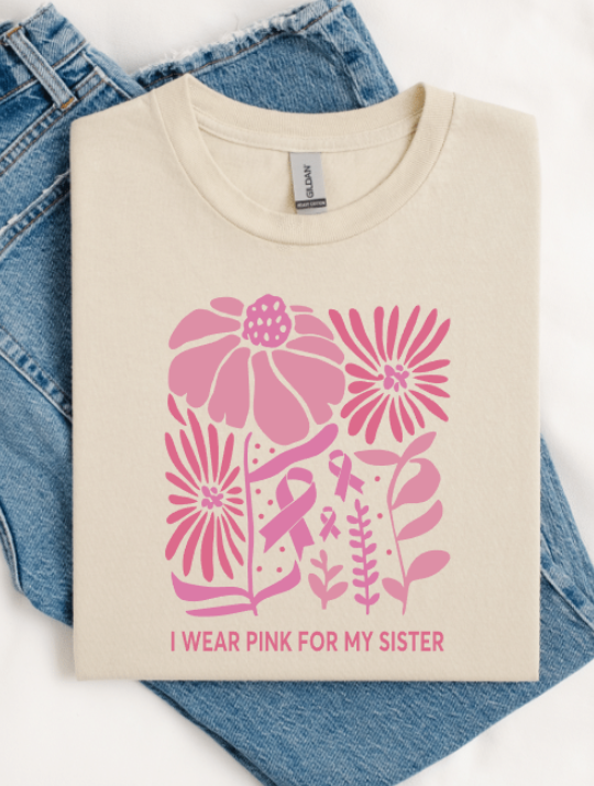 I WEAR PINK FOR (CHANGE LINE)