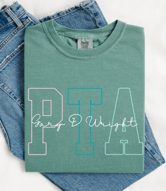 CUSTOM BLOCK SET UP WITH CURSIVE NAME