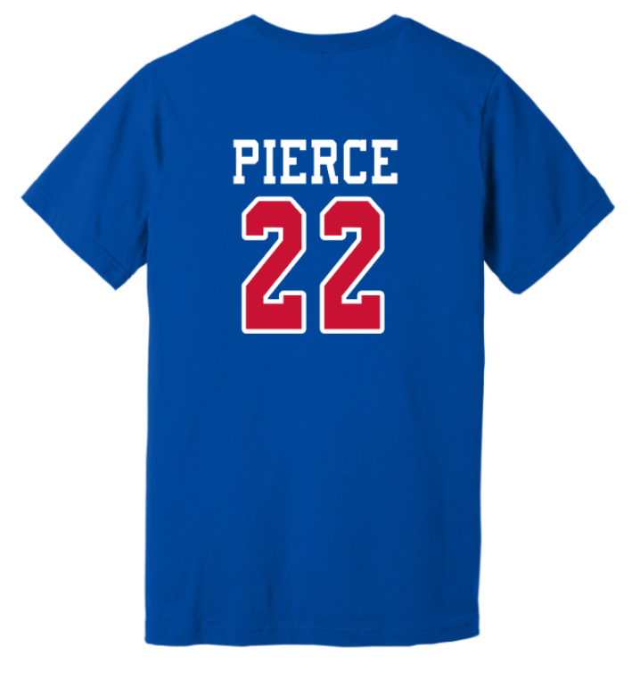 DUNDEE CROWN FOOTBALL WITH NAME AND NUMBER ON BACK