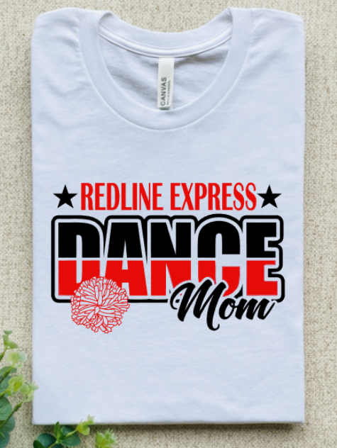DANCE MOM DANCE DAD CHANGE TOP LINE
