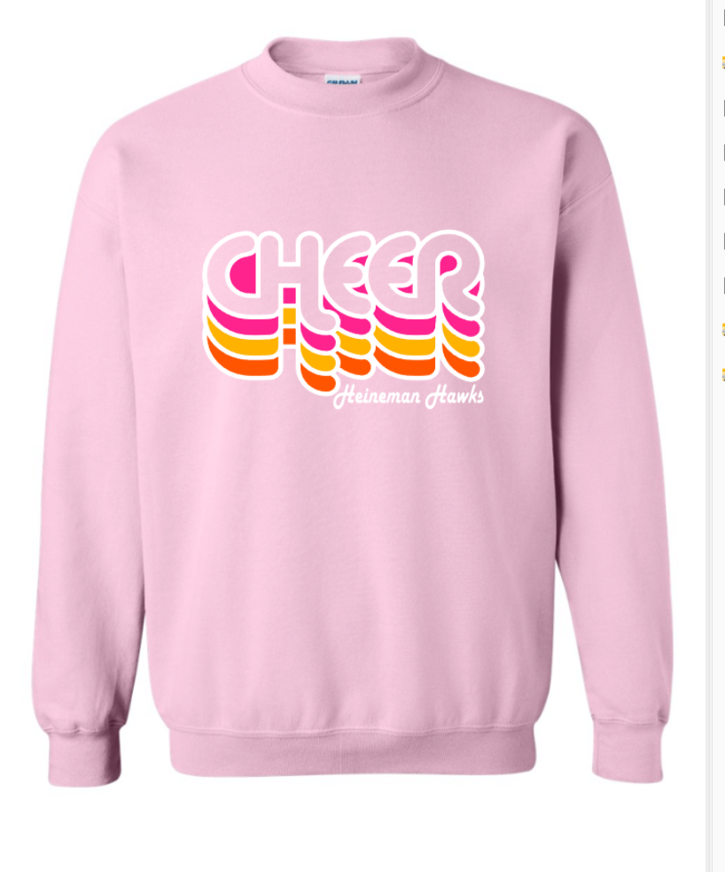 HMS RETRO WAVE CHEER ON PINK