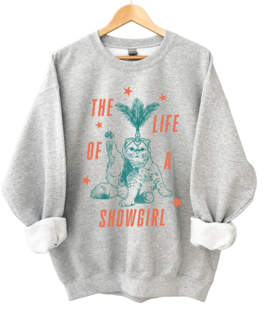 THE LIFE OF A SHOWGIRL CAT IMAGE