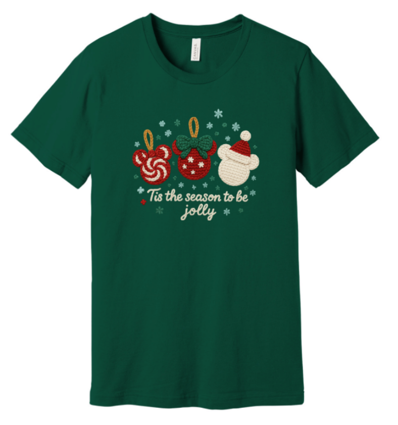 TIS THE SEASON TO BE JOLLY FAUX YARN