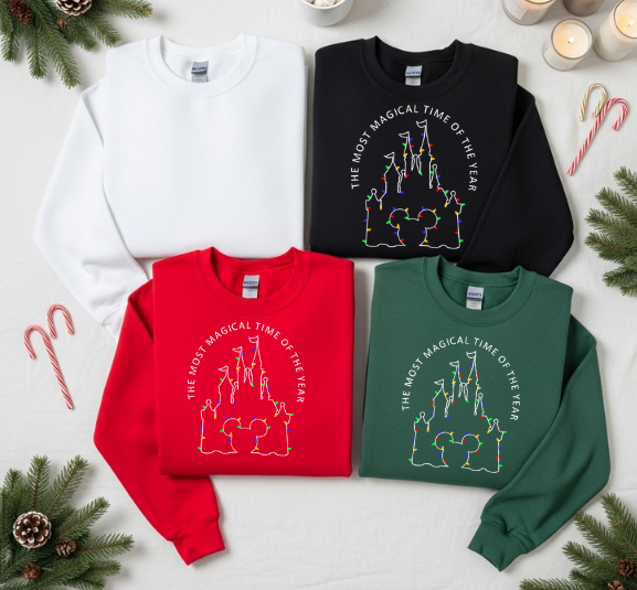 THE MOST MAGICAL TIME OF YEAR LIGHTS ON CASTLE