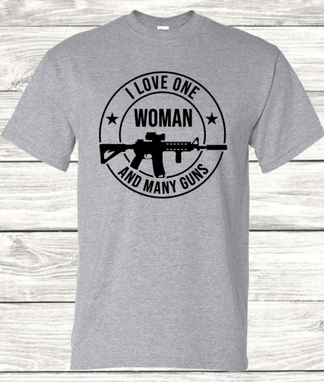 I LOVE ONE WOMAN AND MANY