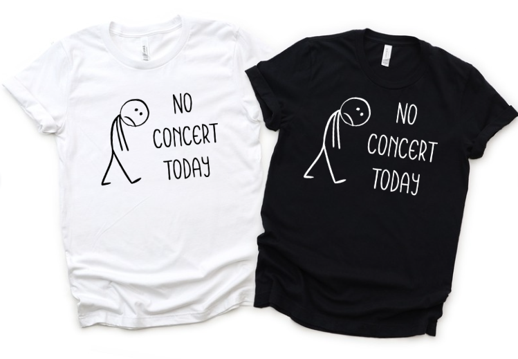 NO CONCERT TODAY