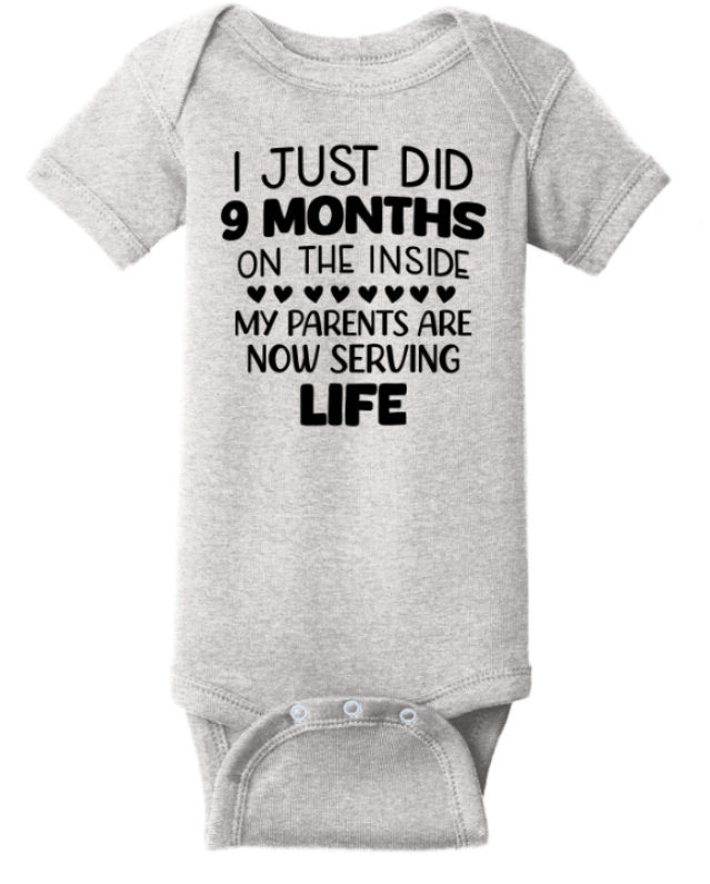 I JUST DID 9 MONTHS ON THE INSIDE