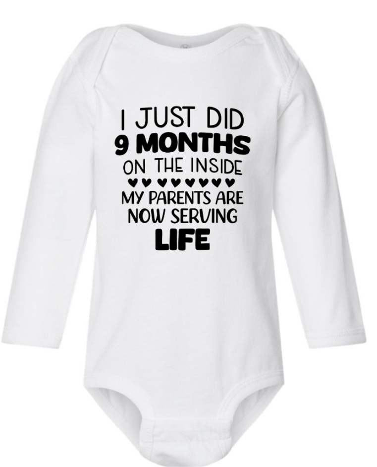 I JUST DID 9 MONTHS ON THE INSIDE