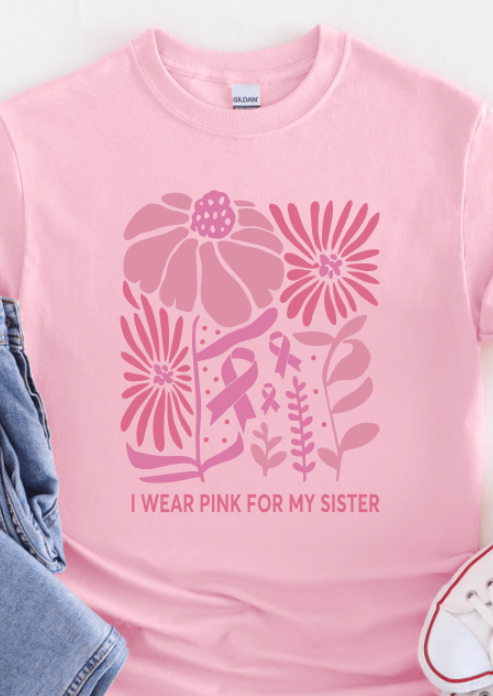 I WEAR PINK FOR (CHANGE LINE)