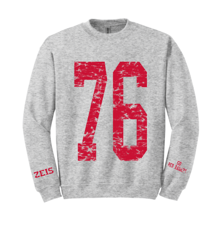 OVERSIZED FRONT DESIGN WITH CUSTOM CUFFS