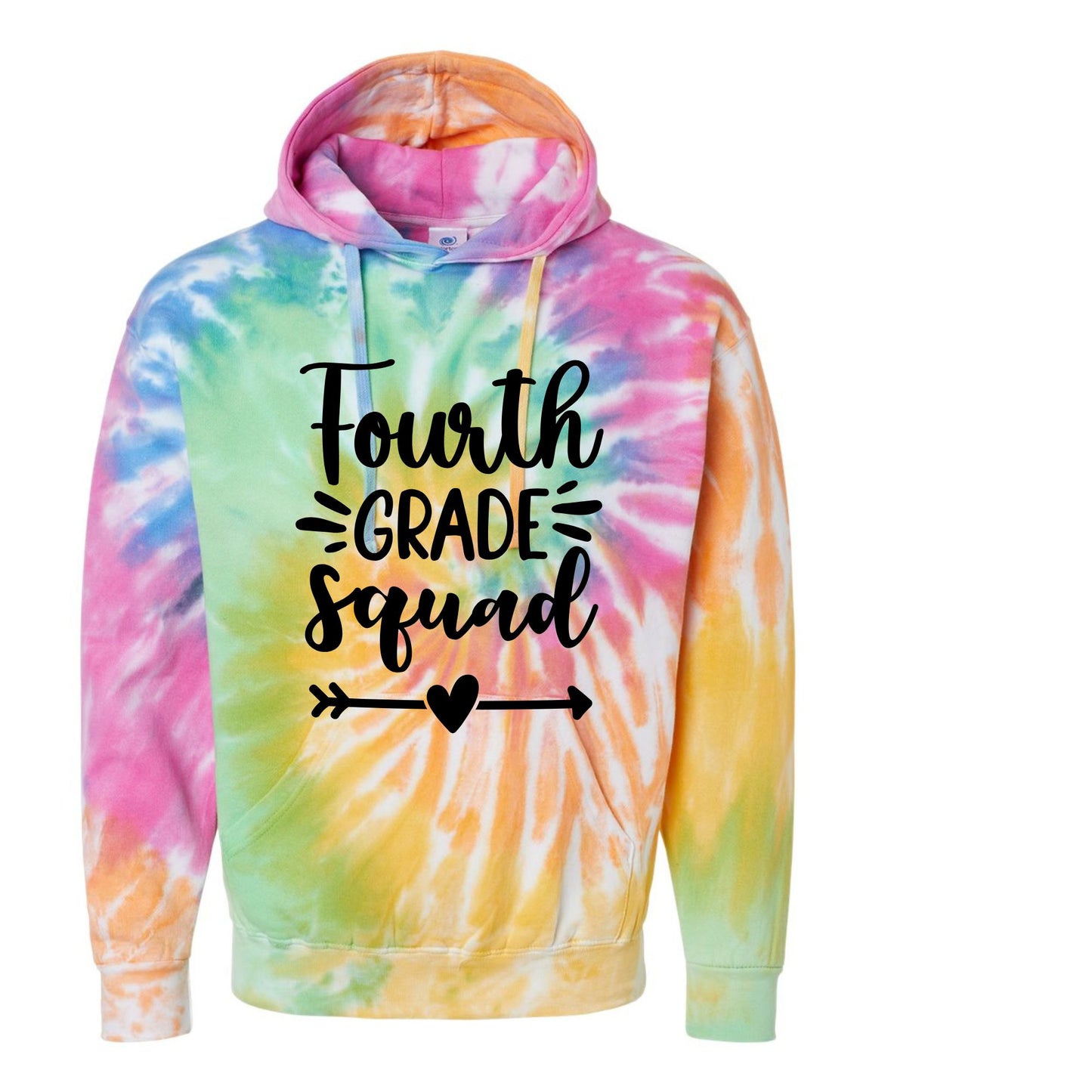 FOURTH GRADE SQUAD ON ETERNITY TIE DYE TEE
