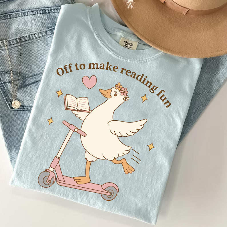 OFF TO MAKE READING FUN