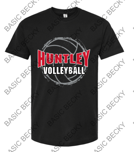 HUNTLEY VOLLEYBALL SWOOP DESIGN