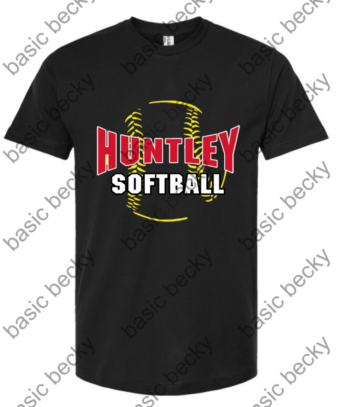 HUNTLEY SOFTBALL SWOOP DESIGN