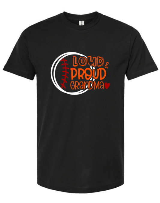 LOUD AND PROUD BASEBALL GRANDMA