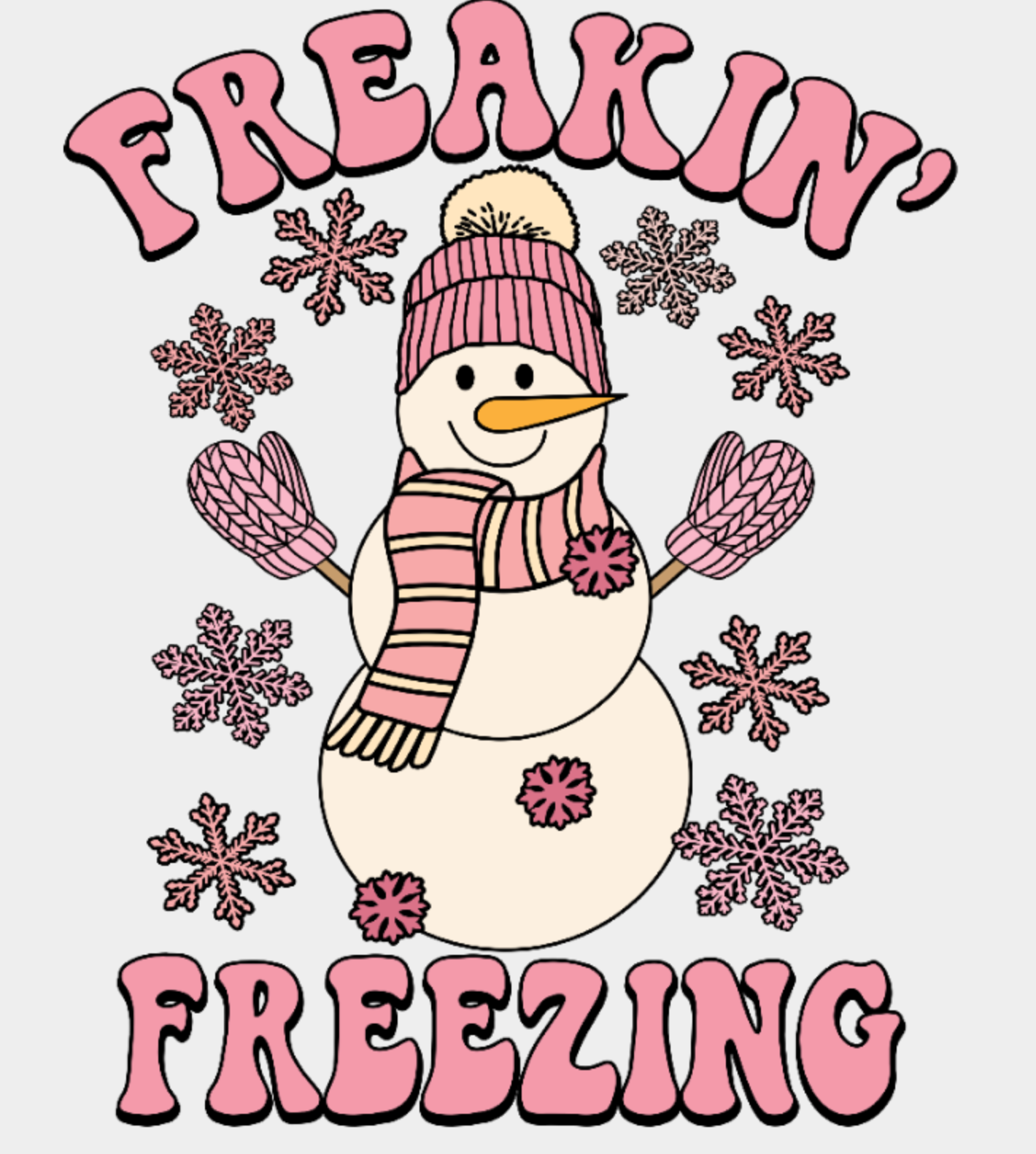 FREAKIN FREEZING