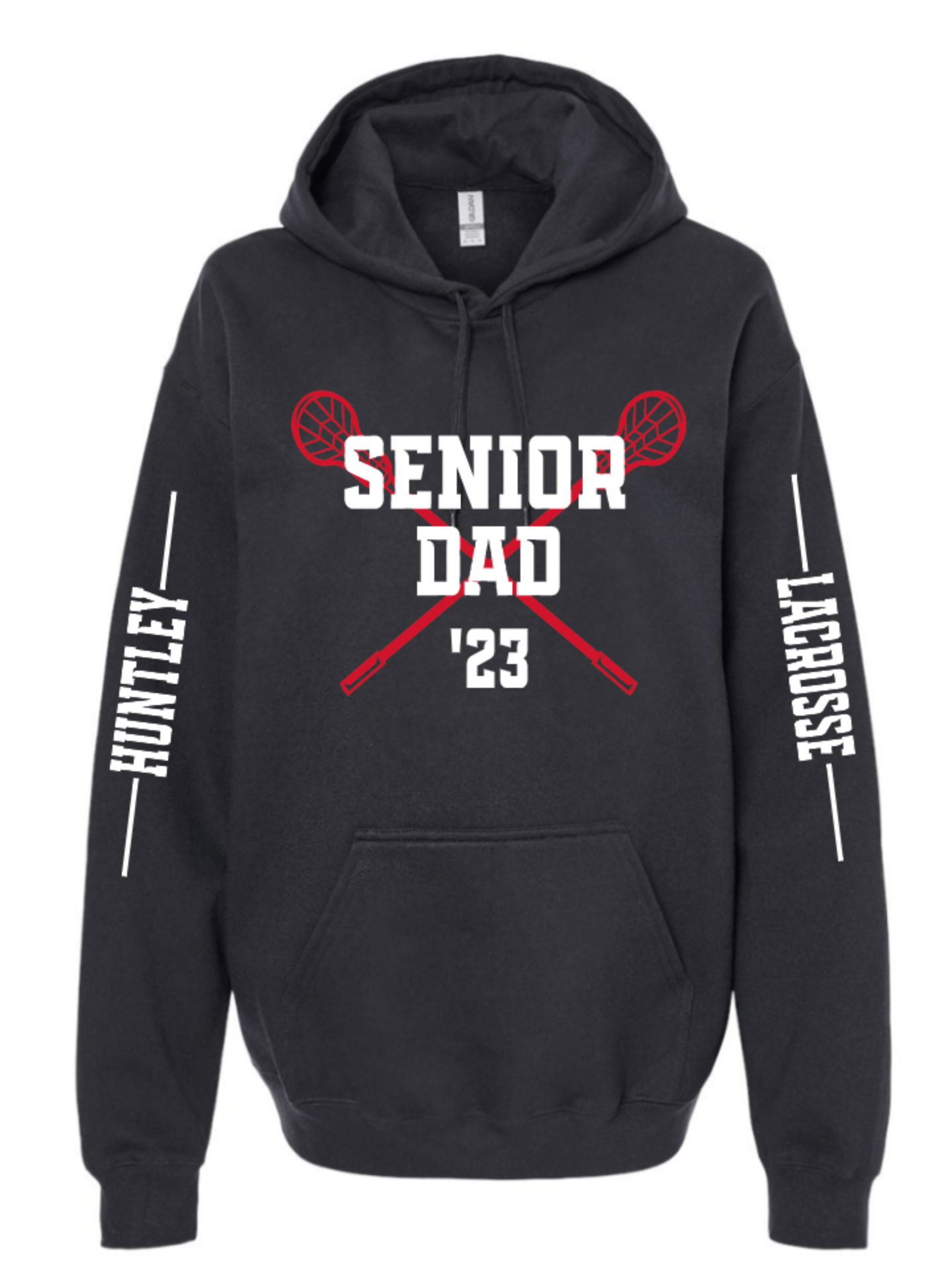 SENIOR DAD LACROSSE HOODIE